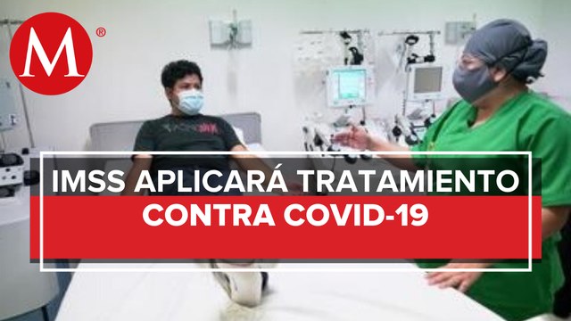 Aplican plasma convaleciente a pacientes de covid-19