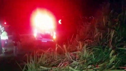 Capotamento é registrado na BR-277 e motorista é socorrido