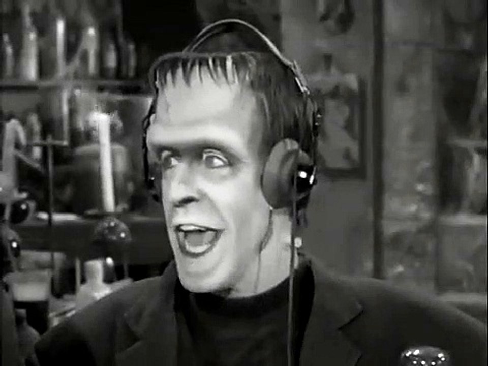 Herman Munster on Ham Radio