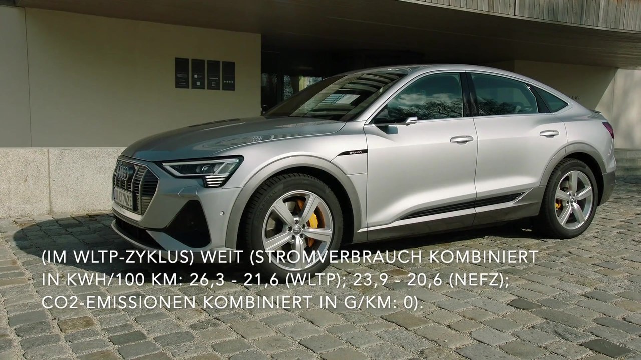 SUV-Coupé für die e-tron-Familie - der Audi e-tron Sportback