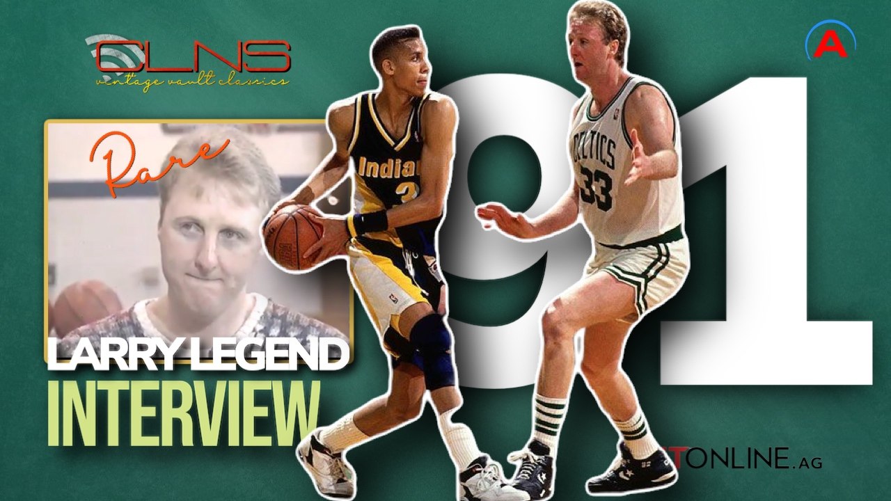 Larry Bird Interview Day After Celtics’ Epic Series Clincher vs Pacers in 1991 - RARE