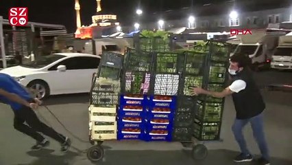 Bayrampaşa halinde yoğunluk denetimi