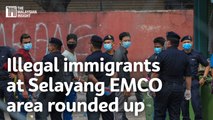 Illegal immigrants at Selayang EMCO area rounded up