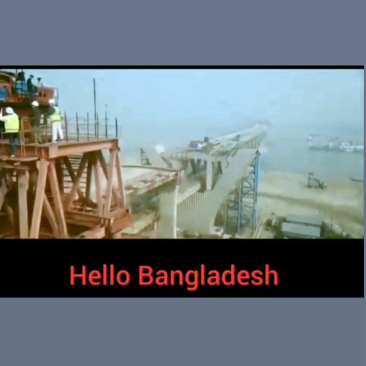 Padma bridge dron view
