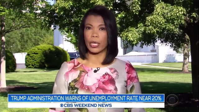 In April as unemployment rate climbs up 15%. More than 20 million Americans lost their jobs