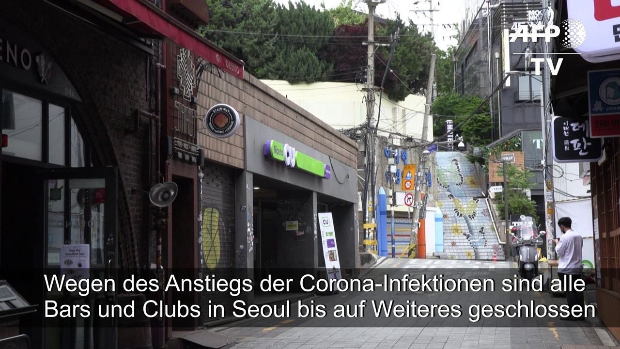 Seoul: Bars und Clubs wegen neuer Corona-Fälle geschlossen