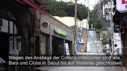 Seoul: Bars und Clubs wegen neuer Corona-Fälle geschlossen