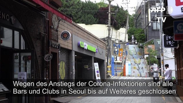 Seoul: Bars und Clubs wegen neuer Corona-Fälle geschlossen
