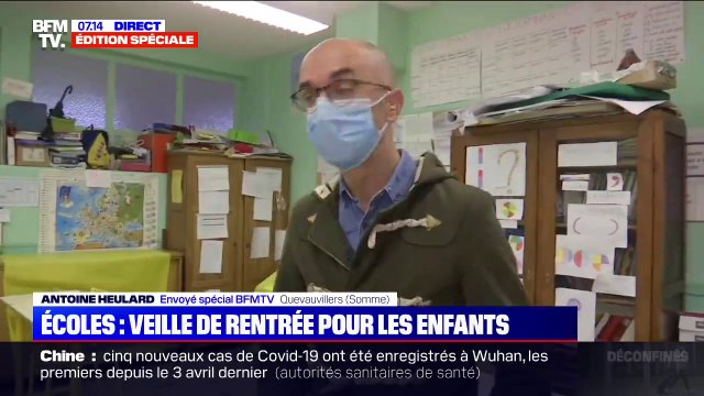Déconfinement: les enseignants préparent la rentrée des élèves