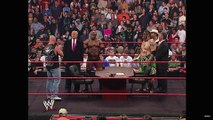 Mr. McMahon and Donald Trump's Battle of the Billionaires Contract Signing 3