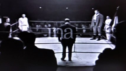 Andre the Giant vs Franz Van Buyten 1968 Andre wins his first title !!!!