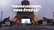 Les personnes mobilisées contre le coronavirus remerciées  sur la Tour Eiffel