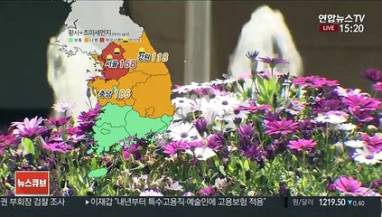 [날씨] 서울·경기 미세먼지 주의보…황사 점차 확대