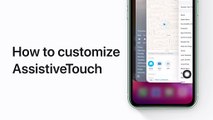 Comment paramétrer  AssistiveTouch sur son iPhone, iPad et iPod touch — Apple Support