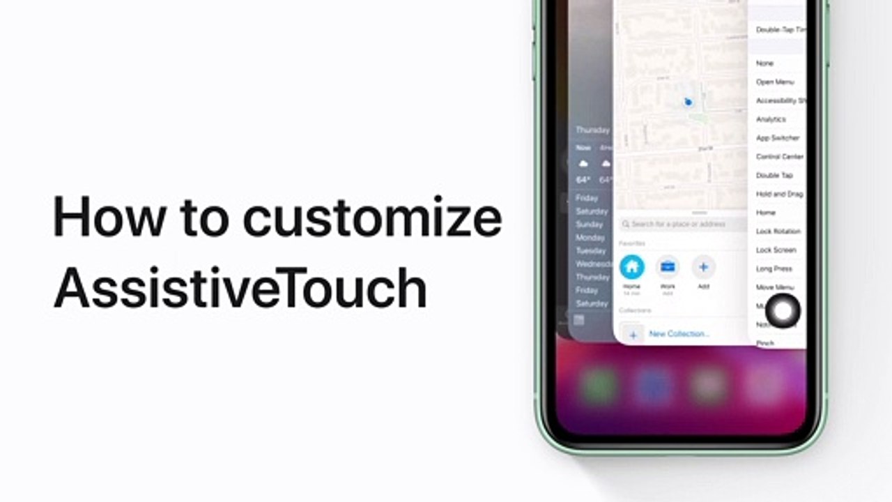 Comment paramétrer  AssistiveTouch sur son iPhone, iPad et iPod touch — Apple Support