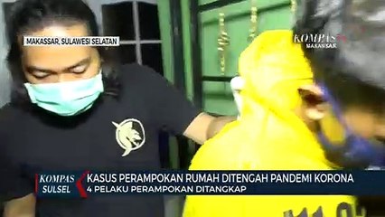 4 Pelaku Perampokan Rumah Pasien Positif Covid 19 Ditangkap