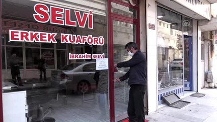 Berber, kuaför ve güzellik salonları yeniden faaliyete geçti