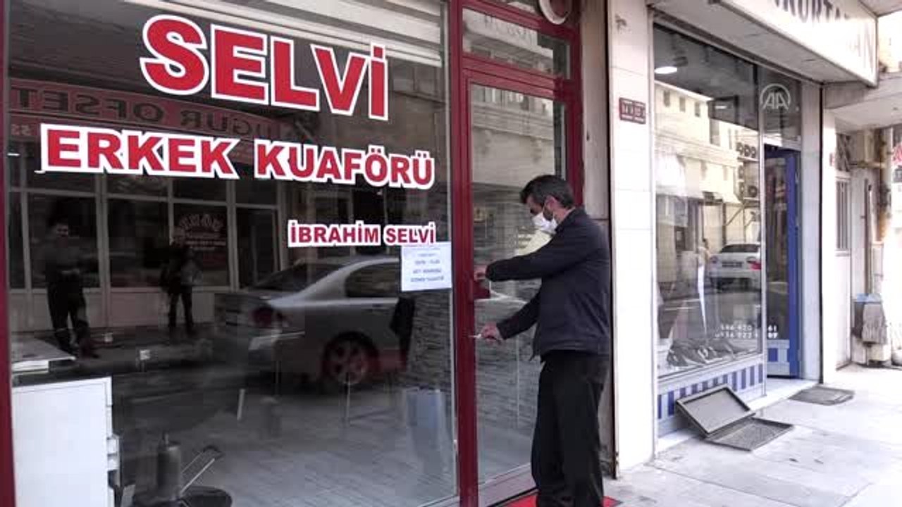 Berber, kuaför ve güzellik salonları yeniden faaliyete geçti