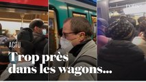 Déconfinement jour 1 : dans le métro et le RER, la distanciation sociale n'est pas évidente