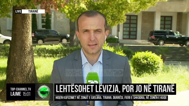 Lehtësohet lëvizja/Hiqen kufizimet në zonat e gjelbra. Tirana, Durrësi, Fieri e Shkodra, zonë e kuqe