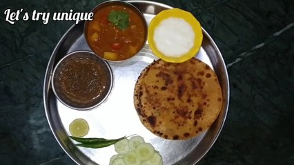 चना दाल पराठा | Chana Daal Paratha in easiest method- Dinner Recipe - Indian dish- Chickpeas Split