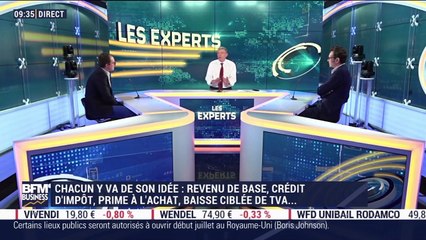 Les Experts: Chacun y va de son idée, revenu de base, crédit d'impôt, prime à l'achat, baisse ciblée de TVA... - 11/05