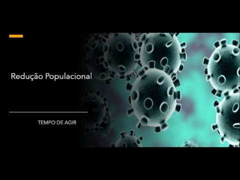 19 - Redução Populacional - H1N1 -SARS-CoV-2 COVID-19