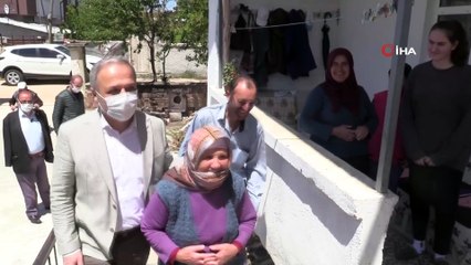 - Başkan Üçok’tan fedakar anneye akülü araba sözü