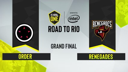 CSGO - Renegades vs ORDER [Train] Map 1 - ESL One Road to Rio - Grand Final - OCE