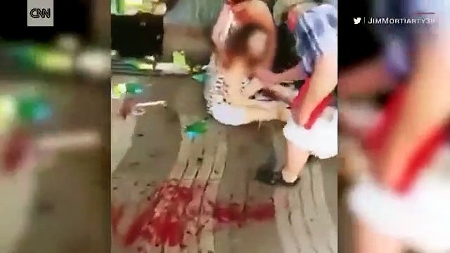 Cảnh tượng khủng bố kinh hoàng tại Barcelona ngày 17/08