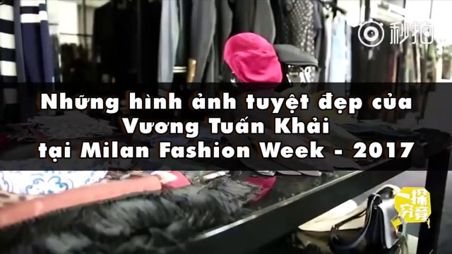Những hình ảnh tuyệt đẹp của Vương Tuấn Khải tại Milan Fashion Week
