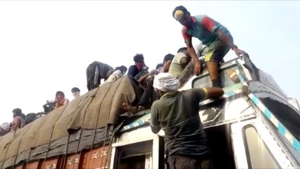 A migrant's dilemma: Not home yet, but ready to return