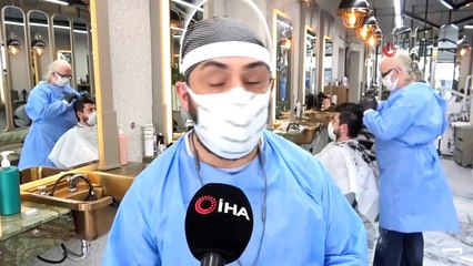 Ameliyathane gibi kuaför salonu