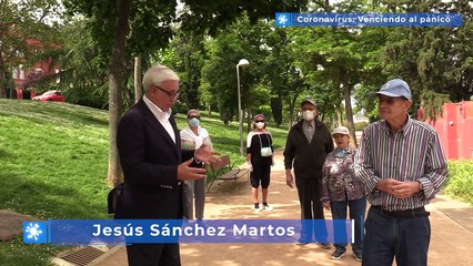 Sánchez Martos explica las normas de paseo con nuestros mayores