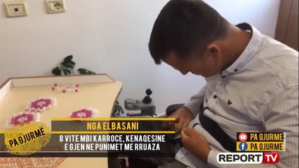 Pa Gjurme - Elbasan, i riu me aftësi të kufizuara bën mrekullira në karantin