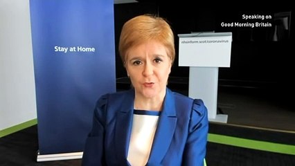 Nicola Sturgeon: Scotland will keep 'Stay at Home' message