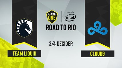 CSGO - Team Liquid vs. Cloud9 [Dust2] Map 1 - ESL One Road to Rio - 3:4 Decider - EU