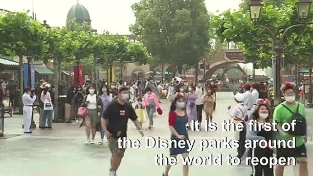 Shanghai Disneyland reopens after three-month coronavirus closure
