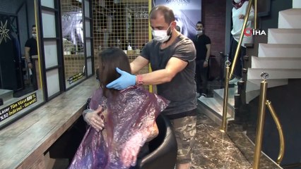 Saç kesiminde tek kullanımlık malzemeler fiyat çizelgesine yansıdı