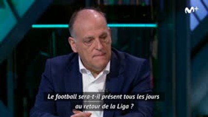 Coronavirus - Tebas : ''Des matches tous les jours​''