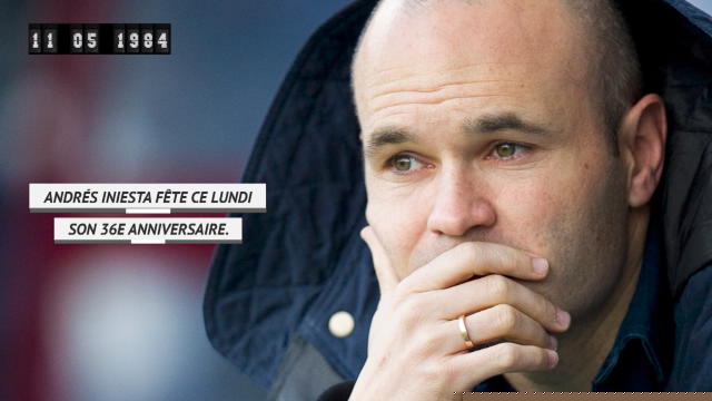 Football - Iniesta fête ses 36 ans