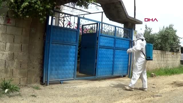 Gaziantep'in İslahiye ilçesinde 2 ev, karantinaya alındı