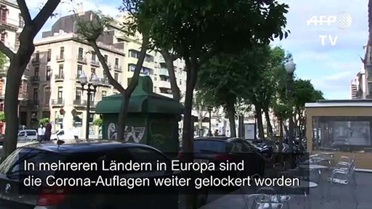 Europaweit Lockerungen der Corona-Beschränkungen