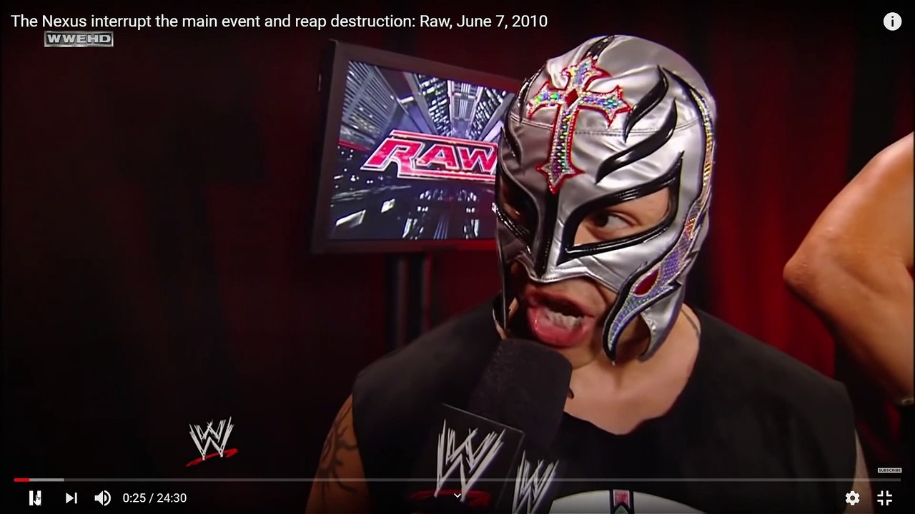 The Nexus interrupt the main event and reap destruction_ Raw, June 7, 2010 1