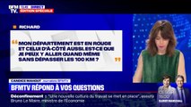 Puis-je passer d'un département rouge à un autre sans dépasser les 100 km? BFMTV répond à vos questions