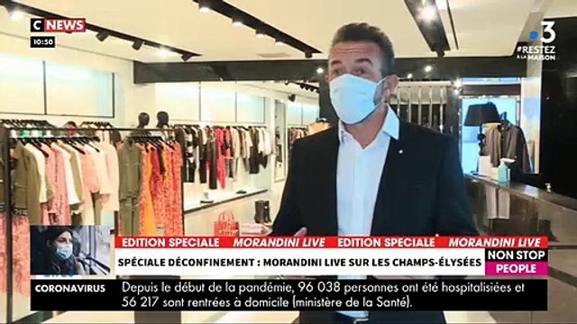 Regardez l'intégralité de Morandini Live exceptionnel ce matin sur CNews en direct des rues de Paris pour la journée spéciale déconfinement - VIDEO