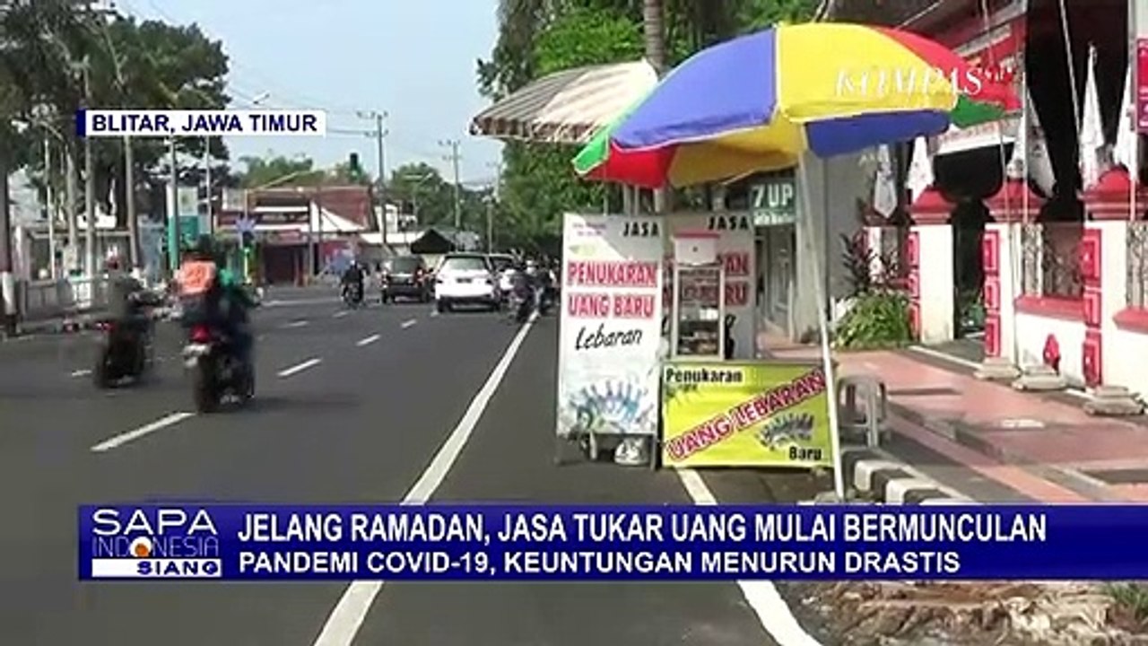 Jasa Penukaran Uang Baru Mulai Bermunculan di Blitar