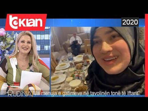 Rudina - Kjo eshte tavolina me ushqime, qe kemi pergatitur sot per Iftar