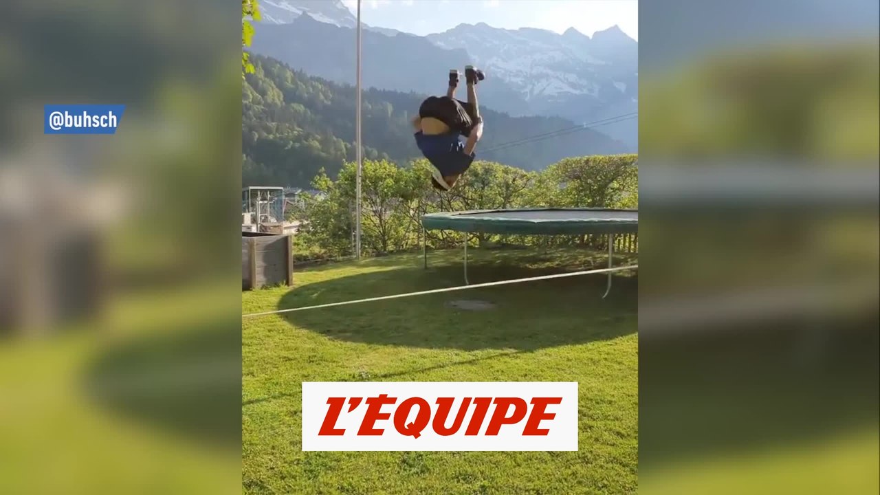 Bösch joue les funambules - Ski freestyle - WTF