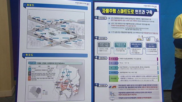 [울산] 울산, '자율주행 스마트 도로'...142km 구축 / YTN